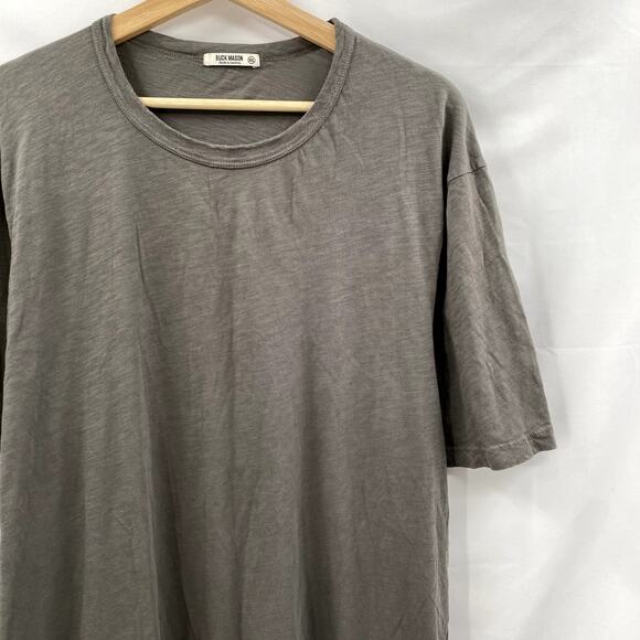Buck Mason Gray Crewneck tee - Picture 1 of 5